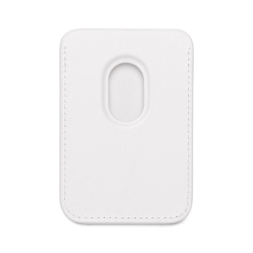 Alabaster White | Premium Vegan Leather MagSafe Wallet