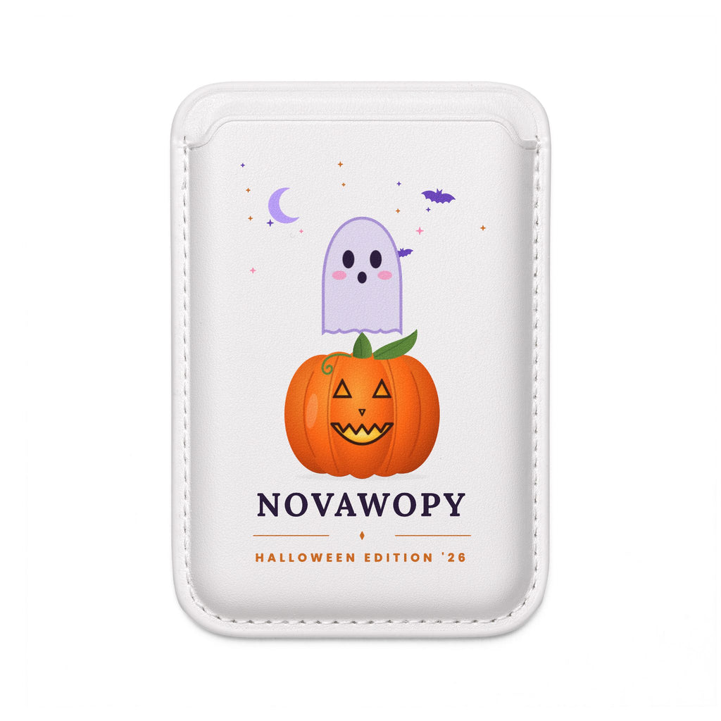 Halloween White Edition '26 | Limited Vegan Leather MagSafe Wallet