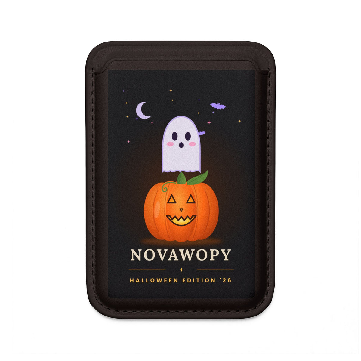 Halloween Black Edition '26 | Limited Vegan Leather MagSafe Wallet
