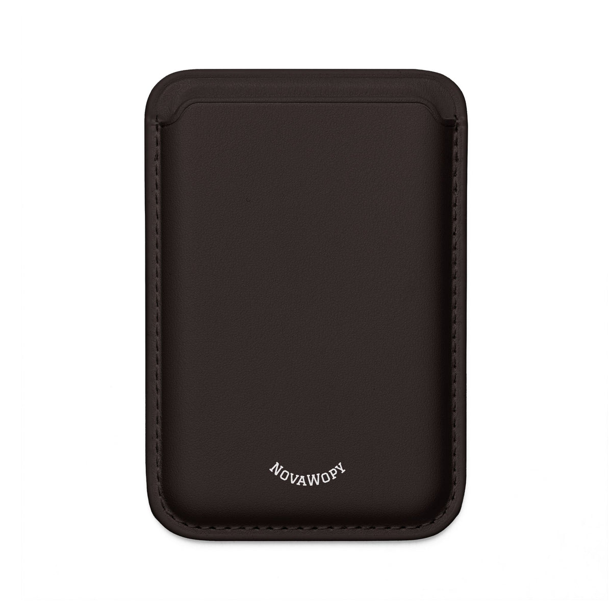 Stealth Black | Premium Vegan Leather MagSafe Wallet
